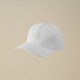 C.P. Company Gabardine Logo Cap - Gauze White