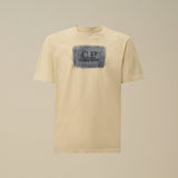 C.P. Company Jersey Short Sleeve Logo Label T-Shirt - Frozen Dew