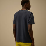 C.P. Company Jersey Short Sleeve Logo Label T-Shirt - Midnight Navy