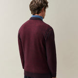C.P. Company Fleece Knit Lens Crewneck Sweater - Andorra Red