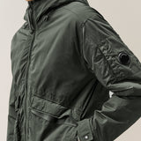 C.P. Company Heavy Chrome-R Padded Goggle Jacket - Raven
