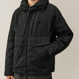 C.P. Company Twill Mixed Explorer Jacket - Black