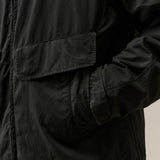 C.P. Company Twill Mixed Explorer Jacket - Black