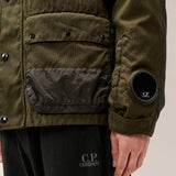 C.P. Company Wool-HT Mille Jacket - Ivy Green
