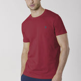U.S. Polo Assn. Cotton T-Shirt - Oxblood