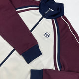 Sergio Tacchini Ghibli Piquet Track Top - Gardenia/Fig