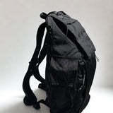 C.P. Company Plain Paper Touch Mixed Backpack - Black