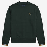 Fred Perry Crew Neck Sweatshirt - Nightgreen