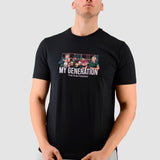 Three-Stroke My Generation T-Shirt - Black