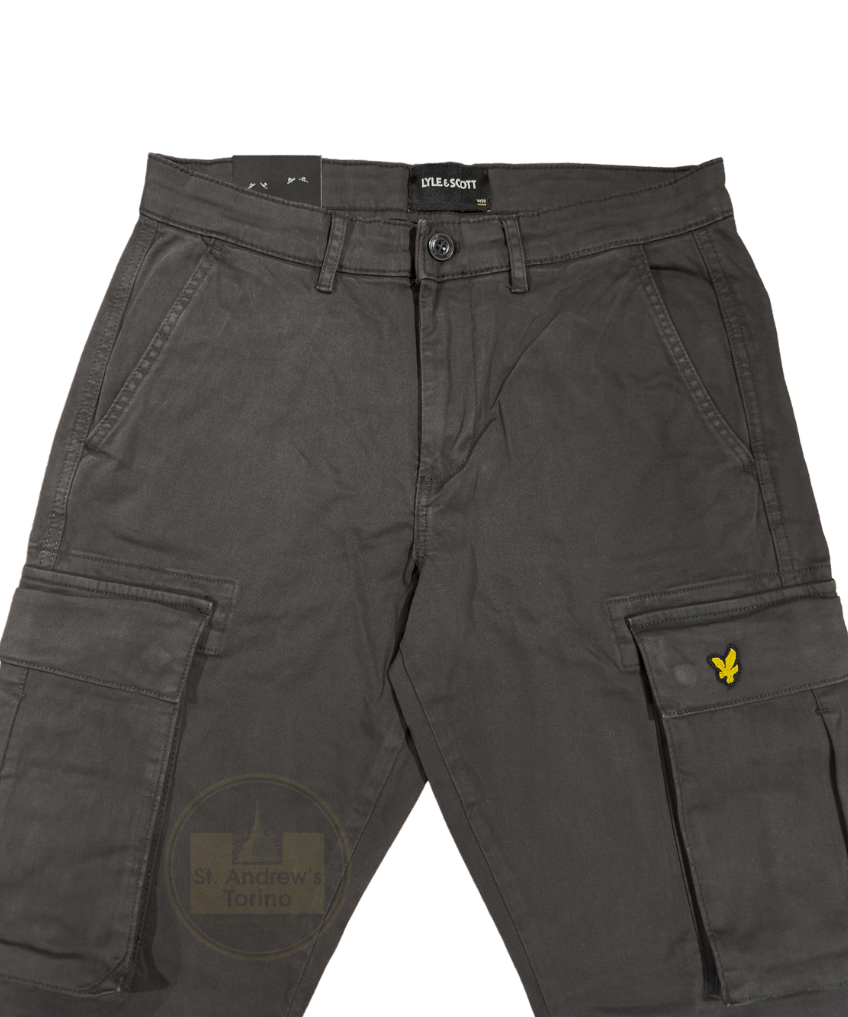 Lyle & Scott Cargo Trousers - Asphalt