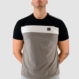 Three-Stroke Oswald T-Shirt - Black/White/Iron