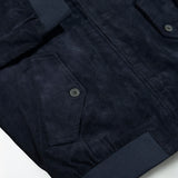 Lyle & Scott Courdoroy Harrington Jacket - Dark Navy