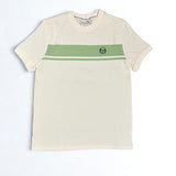 Sergio Tacchini Masters Tee - Gardenia/Quiet Green
