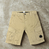 C.P. Company Stretch Sateen Cargo Lens Shorts - Anphora