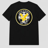 Lyle & Scott Tartan Eagle T-Shirt - Black