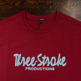 Three-Stroke The Classic T-Shirt - Claret