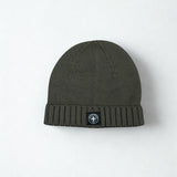 Three-Stroke Seawolf Beanie - Olive