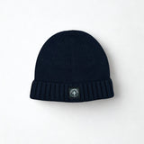 Three-Stroke Seawolf Beanie - Navy