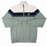 Sergio Tacchini Damarindo Track Top - White/Maritime Blue