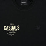 Lyle & Scott Casuals Tonal T-Shirt - Jet Black