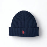 U.S. Polo Assn. Beanie misto Lana e Cashmere - Navy