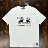 Andy Capp Catch Me If You Can T-Shirt - White