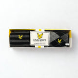Lyle & Scott Flanders 3 Pack Socks - Stripe/Grey Marl/Argyle