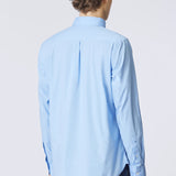 U.S. Polo Assn. Camicia in Popeline di Cotone - Sky