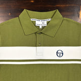 Sergio Tacchini Young Line Polo Shirt - Sphagnum/Gardenia