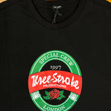 Three-Stroke Special Crew T-Shirt - Black