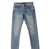 MCS Slim Fit Pants Five Pockets Denim - Light Wash