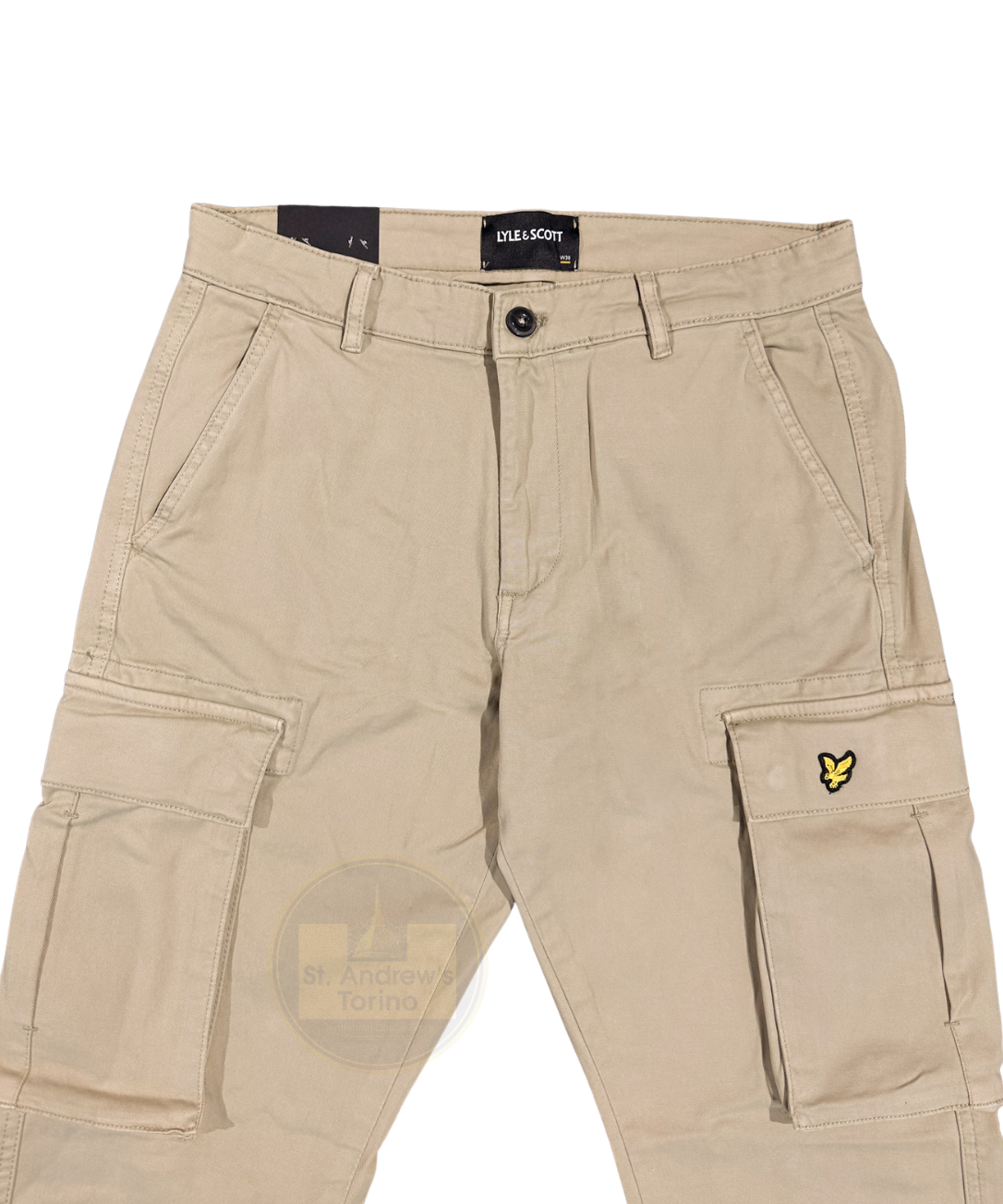 Lyle & Scott Cargo Trousers - Sand