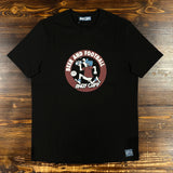 Andy Capp Beer and Football - Black/Wine/Sky