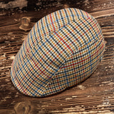Three-Stroke Modern Cap - Mini Check