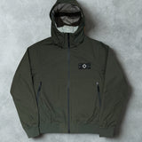 MA.STRUM Infantry Softshell Hooded Jacket - Oil Slick