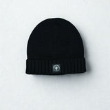 Three-Stroke Seawolf Beanie - Black