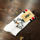 Andy Capp Socks - Red/Black