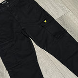 Lyle & Scott Cargo Trousers - Jet Black
