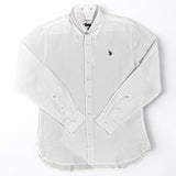 U.S. Polo Assn. Slim Fit Oxford Shirt - White