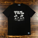 Andy Capp Catch Me if You Can T-Shirt - Black