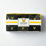 Lyle & Scott Timothy 6 Pack Socks - Climbing Ivy/Black/Argyle/Stripe/Dark Grey Marl/Black