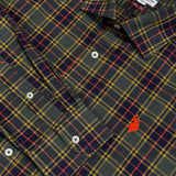 U.S. Polo Assn. Luan Tartan Shirt - Green/Gold/Navy