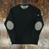 Three-Stroke Ulf Wool Jumper - Black