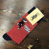 Andy Capp Socks - Brick