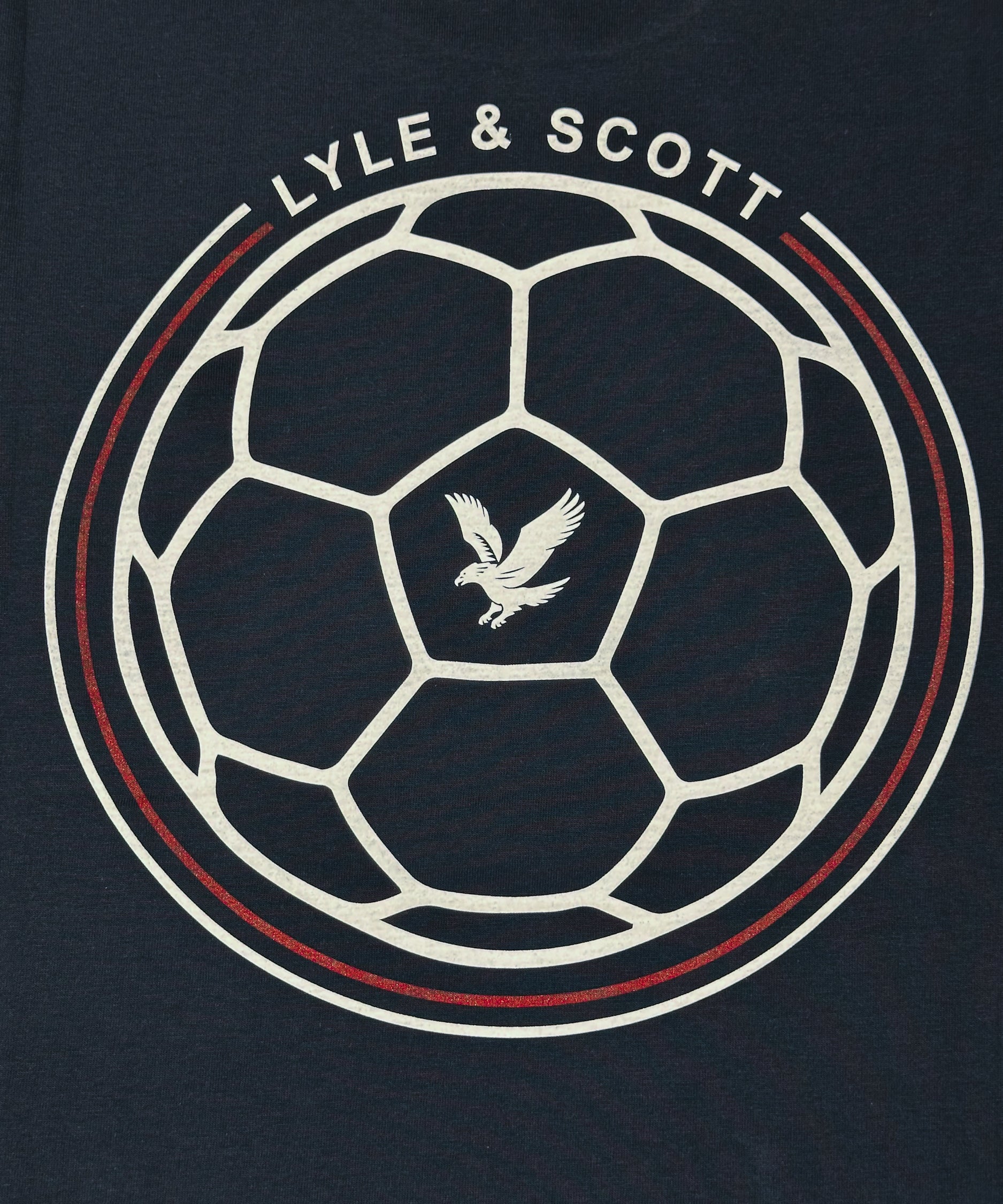 Lyle & Scott Football T-Shirt - Dark Navy