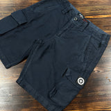 Three-Stroke Combat Shorts - Navy