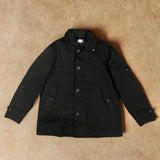 C.P. Company Micro Kei Hooded Lens Coat - Black