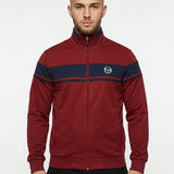 Sergio Tacchini Damarindo Track Top - Merlot/Maritime Blue