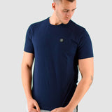 Three-Stroke Enjoy the Silence T-Shirt - Navy