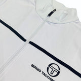 Sergio Tacchini Frankie Track Top - White/Black/Adrenaline Rush